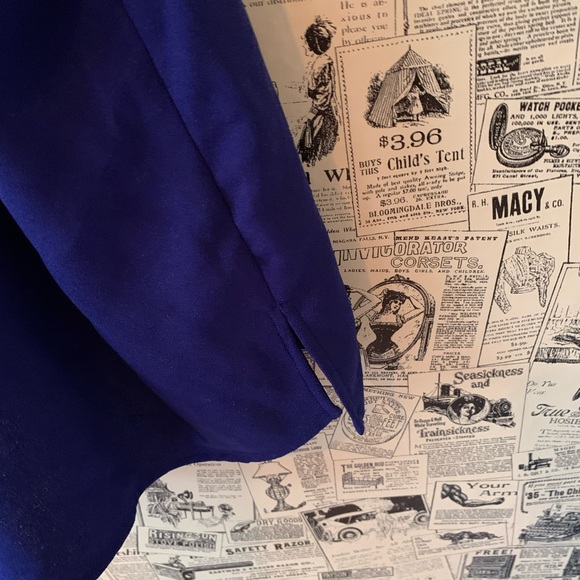 Zara Blue Cami Sleeveless Blouse Top SZ Medium - Picture 7 of 8